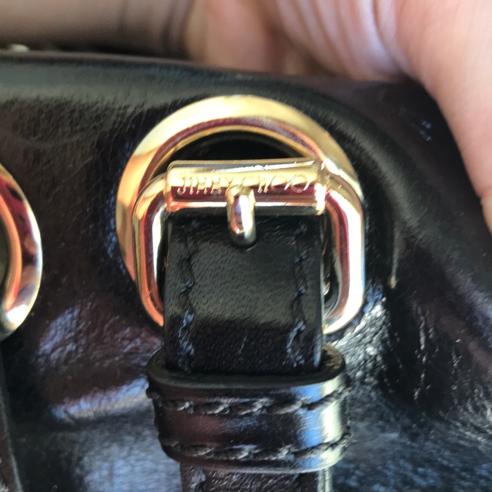 ❤️SOLD❤️Authentic Jimmy Choo Ramona Stud Black Leather bag - Picture 13 of 16
